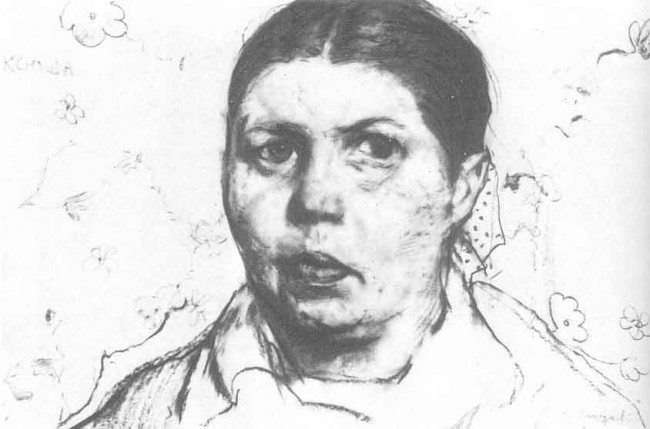 Сочинение по картине: Глазунов - "Портрет поэтессы Ксении Некрасовой"